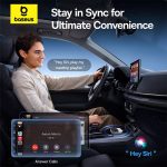 Adaptador Auto Baseus Safe Journey CarPlay Wireless p iPhone