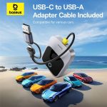 Adaptador Auto Baseus Safe Journey CarPlay Wireless p iPhone
