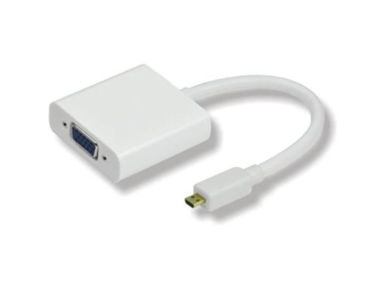 Adaptador de Cabo de Vídeo Microconnect HDMIDVGA | Branco