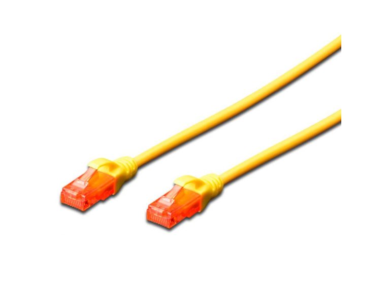 Cabo de Rede Ewent IM1017 Patch Cable CAT 6 UTP 2m Amarelo