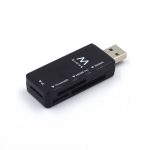 Leitor de Cartões de Memória Ewent EW1049 USB 2.0 Multi Card