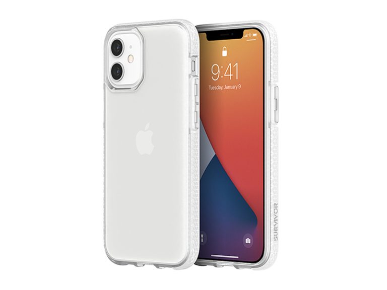 Capa Griffin Survivor iPhone 12 Mini - Transparente