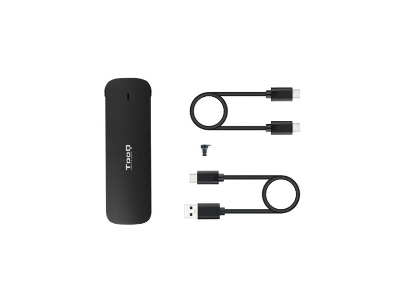 TooQ Caixa Externa para SSD M.2 NVMe Preta
