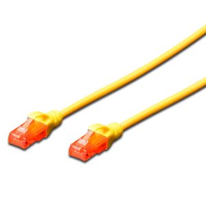 Cabo de Rede Ewent IM1023 Patch Cable CAT 6 UTP 3m Amarelo