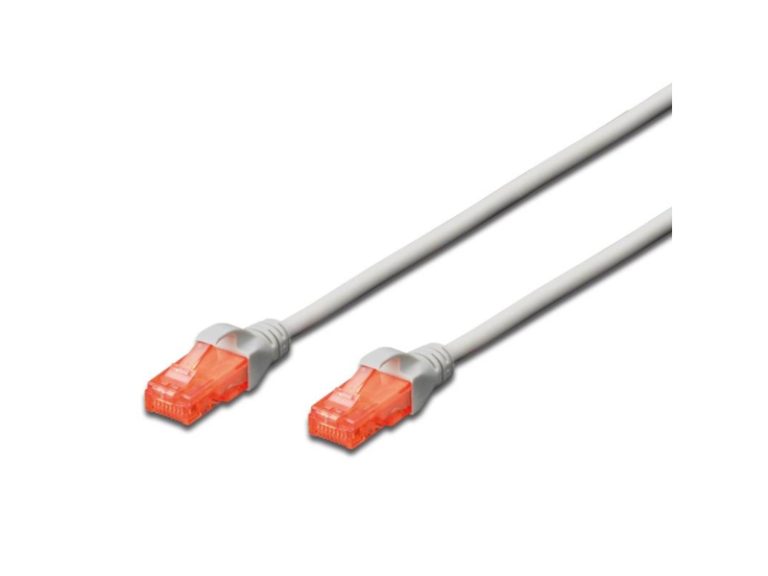 Cabo de Rede Ewent IM1024 Patch Cable CAT 6 UTP 5m Cinzento