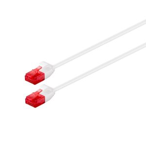 Cabo de Rede Ewent IM1040 CAT.6 U/UTP Slim 100% Cobre 3m Branco