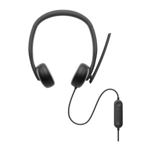 Headset DELL WH3024 USB Type-C Preto