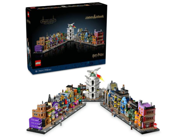 LEGO Harry Potter Lojas de Feitiçaria da Diagon-Al Idades 18+ 2750 Peças Item 76444