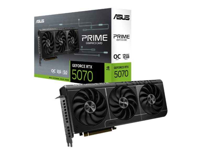 Placa Gráfica Asus NVIDIA GeForce RTX 5070 "Blackwell" Prime OC 12GB GDDR7 DLSS4