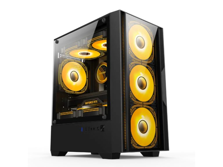 COMPUTADOR GAMING AMD Ryzen 5 5500 RX 9060 XT OC 8GB 16GB RAM 512GB SSD