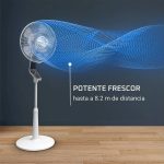 Ventoinha de Pé Rowenta VU5690F0 Turbo Silence Extreme 34W Branca