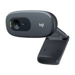 Webcam Logitech C270 HD 720p30fps USB Preta