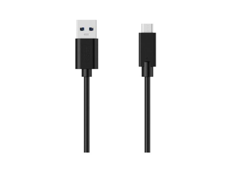 Cabo Ewent EC1042 USB 3.1 USB-A para USB-C Preto