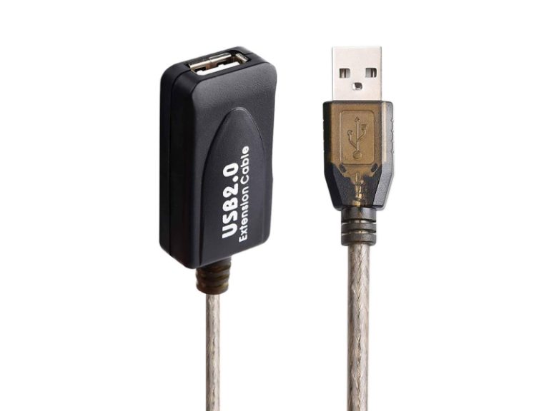 Cabo Ewent EW1022 Amplificador de Sinal USB 2.0 15m Preto