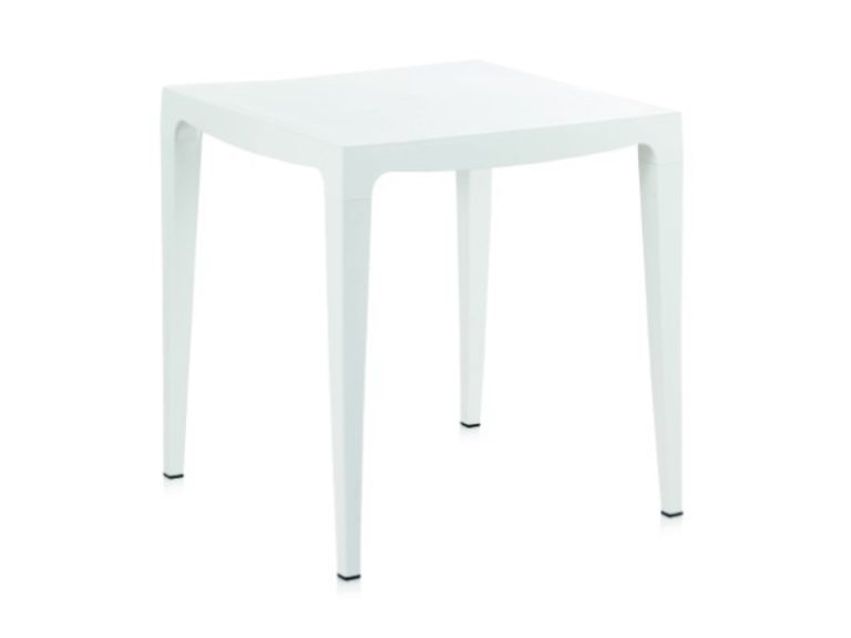 Mesa de Plástico Quadrada Master Branca 70X70X75cm