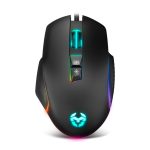 Rato Óptico Krom Keos 6400DPI RGB Preto