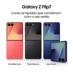 Samsung Galaxy Z Flip 7 6.9 512GB12GB Dual SIM Preto Noturno