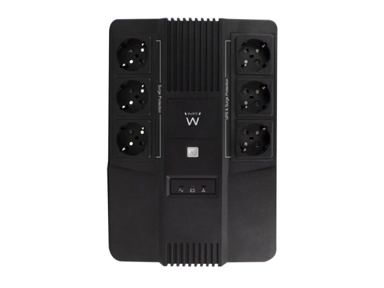 UPS Ewent EW3945 Line Interactive 600 VA c/ Tomada Ligada à Terra