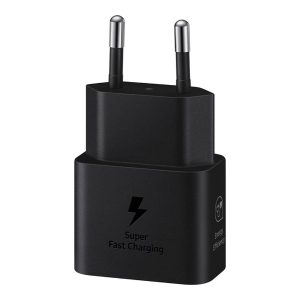 Carregador Samsung EP-T2510 25W USB-C GaN Super Fast Charging Preto (Sem Cabo)