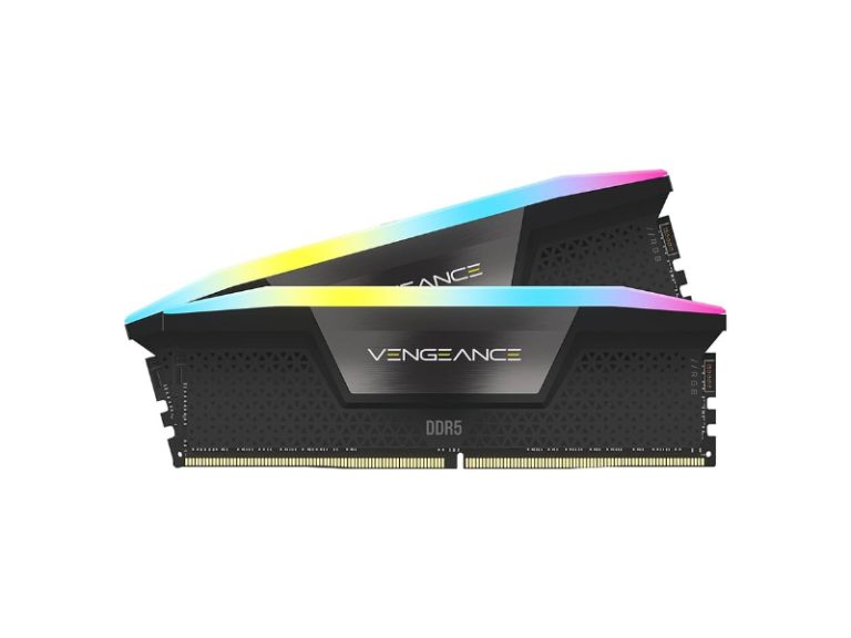 Memória RAM Dimm DDR5 Pack 2x 16GB (32GB) Corsair CL30 6000Mhz Vengeance RGB Preta