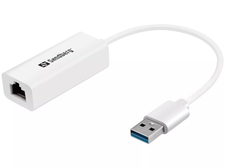 Adaptador de Rede Sandberg USB3.0 Gigabit | Branco