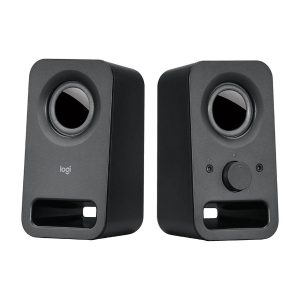 Colunas Logitech Z150 Compact Stereo 2.0 6W Peak / 3W RMS Pretas