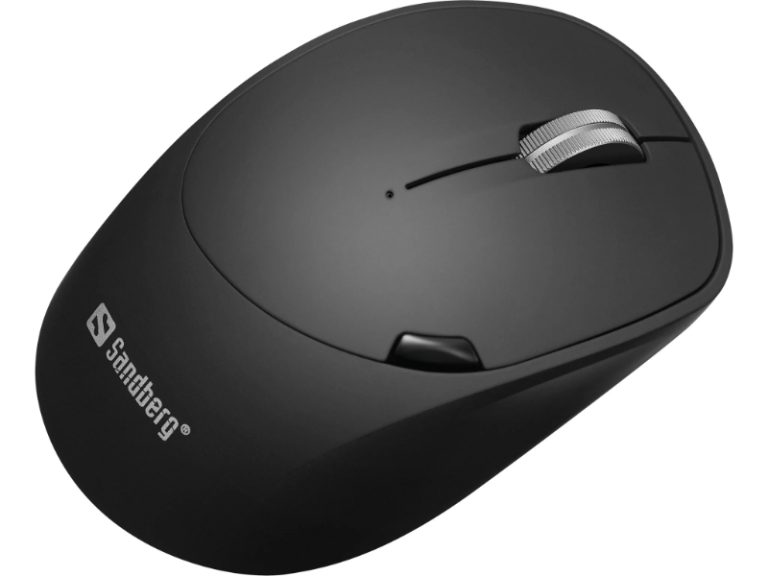 Rato Sandberg Wireless Pro Recharge - Preto