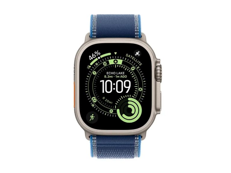 Apple Watch Ultra 3 GPS + Cellular 49mm Titânio Preto c/ Bracelete Loop Trail Preto/carvão - S/M