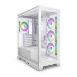 Caixa ATX Zolyd Vexora Tempered Glass ARGB Branca