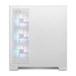 Caixa ATX Zolyd Vexora Tempered Glass ARGB Branca