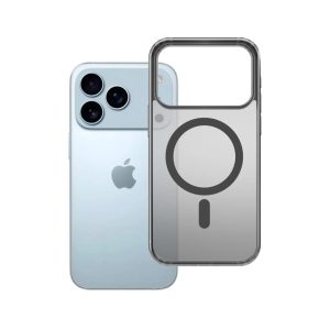 Capa 3MK Frosty Magcase Iphone 17 Pro Max Preta