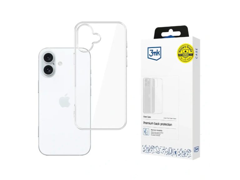Capa 3MK iPhone 17 Clear Case Transparente