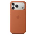 Capa em Silicone Apple com MagSafe para iPhone 17 Pro Max – Terra Cotta