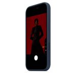 Capa em Silicone Apple com MagSafe para iPhone 17 Pro – Meia-noite