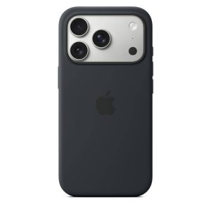 Capa em Silicone Apple com MagSafe para iPhone 17 Pro – Preta