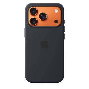 Capa em Silicone Apple com MagSafe para iPhone 17 Pro Max – Preta