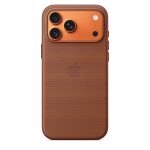 Capa em tecido TechWoven com MagSafe para iPhone 17 Pro Max – Sienna