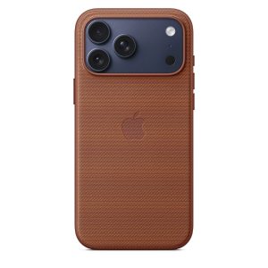 Capa em tecido TechWoven com MagSafe para iPhone 17 Pro – Sienna