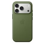 Capa em tecido TechWoven com MagSafe para iPhone 17 Pro – Verde