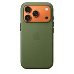 Capa em tecido TechWoven com MagSafe para iPhone 17 Pro – Verde