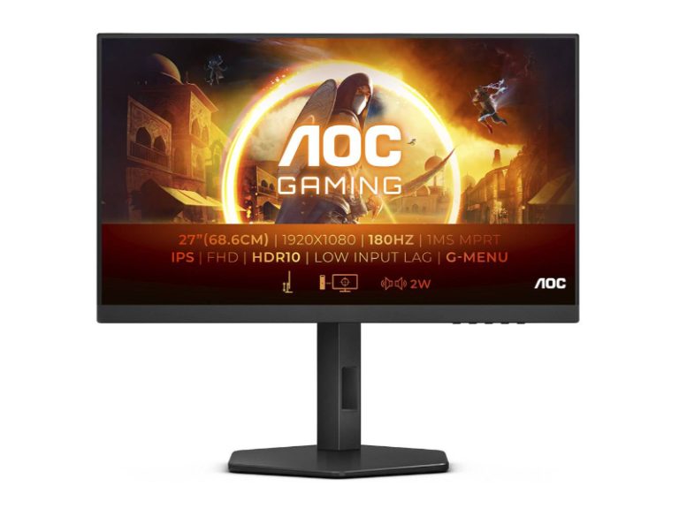 Monitor AOC 27G4X IPS W-LED 27 FHD 169 180Hz G-SYNC Compatible VESA Adaptive Sync
