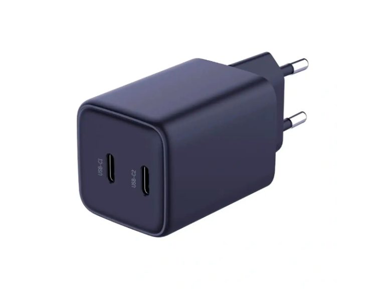 Carregador 3MK Hyper Charger PD 45W Dual USB-C Preto + 2x Cabos USB-C