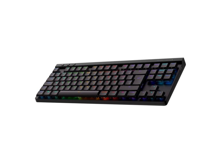 Teclado Mecânico Logitech G515 Lightspeed TKL RGB WirelessBluetooth US Preto