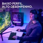 Teclado Mecânico Logitech G515 TKL RGB Wired US GL Tactile Switches