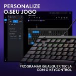 Teclado Mecânico Logitech G515 TKL RGB Wired US GL Tactile Switches
