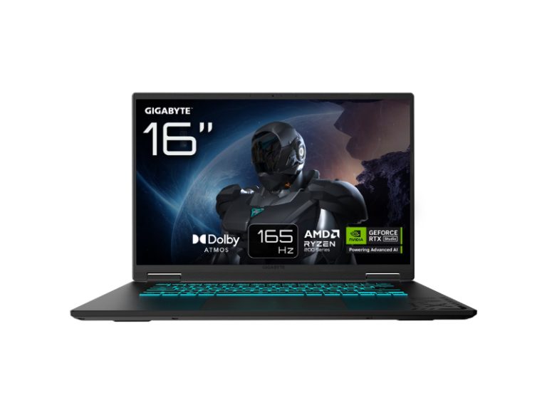 Portátil Gigabyte Gaming A16 GA6H 3WHK3PT864SD 16" R7 260 16GB DDR5 1TB RTX 5070 FHD+ 165Hz