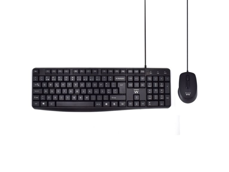 Teclado + Rato Ewent EW3007 PT Preto