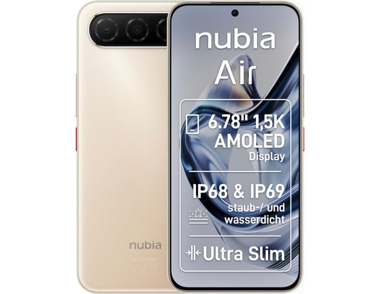 Smartphone ZTE Nubia Air FHD+ 8+12GB/256G Titanium Desert