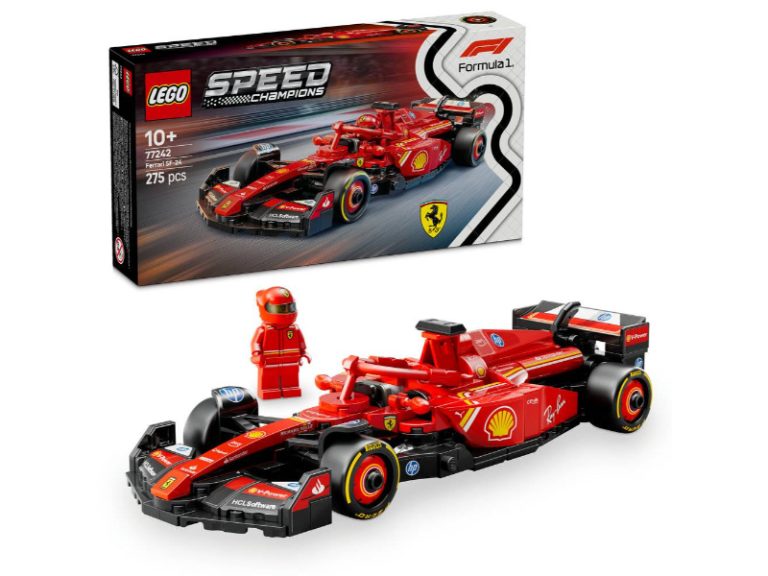 LEGO Speed Champions: Carro de Corrida Ferrari SF-24 F1® | Idades 10+ | 275 Peças | Item 77242