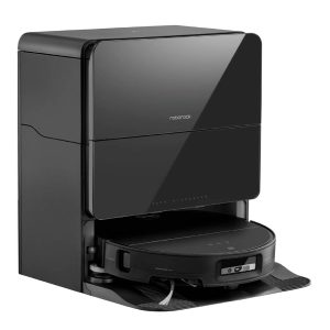 Aspirador Robô Roborock Saros 10 22000Pa 6400mAh Preto + Estação de Esvaziamento Automático